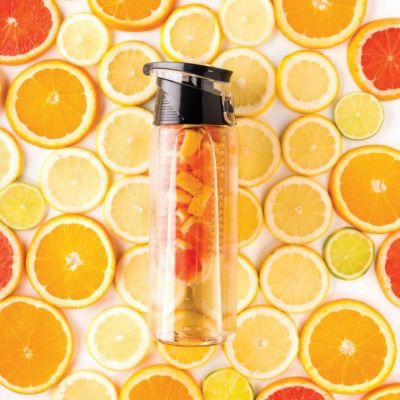 Lockable infuser bottle