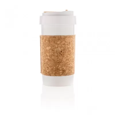 PLA 400ml can with cork sleeve