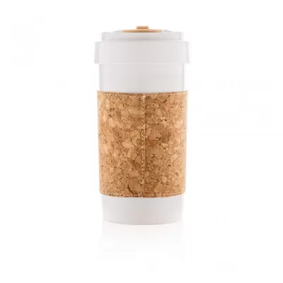 PLA 400ml can with cork sleeve