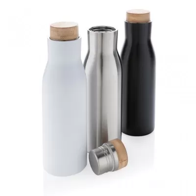 Clima leakproof vacuum bottle with steel lid