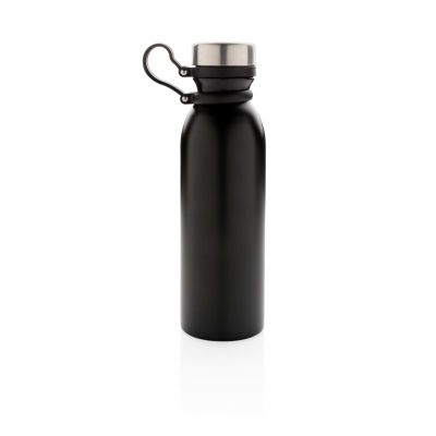 Copper vacuum insulated bottle with carry loop