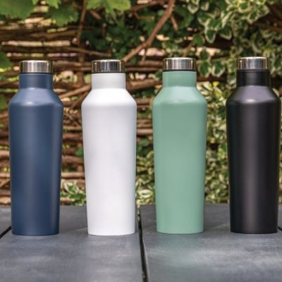 Modern vacuum stainless steel water bottle