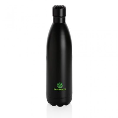Solid colour vacuum stainless steel bottle 1L