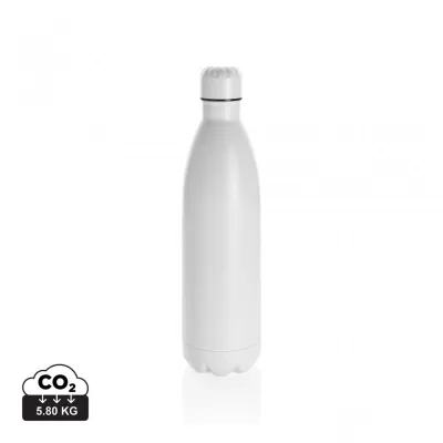 Solid colour vacuum stainless steel bottle 1L