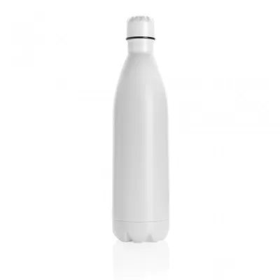 Solid colour vacuum stainless steel bottle 1L