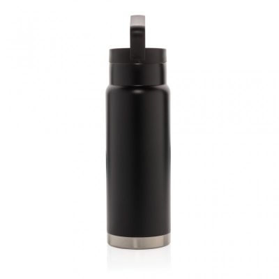 Leakproof vacuum on-the-go bottle with handle