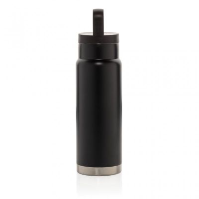 Leakproof vacuum on-the-go bottle with handle