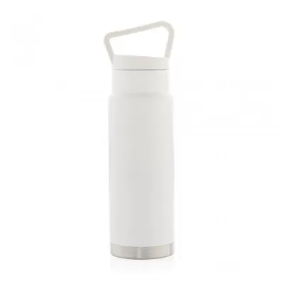 Leakproof vacuum on-the-go bottle with handle