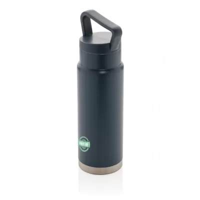 Leakproof vacuum on-the-go bottle with handle