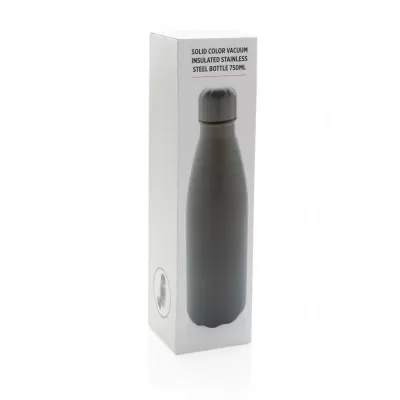 Solid colour vacuum stainless steel bottle 750ml