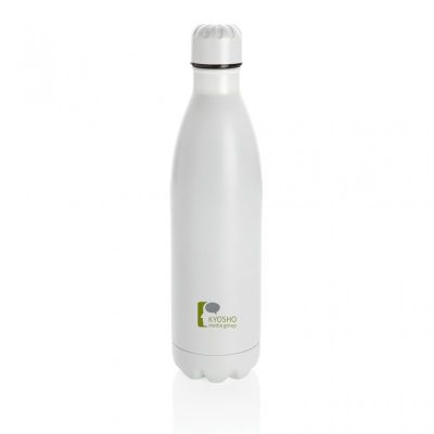 Solid colour vacuum stainless steel bottle 750ml