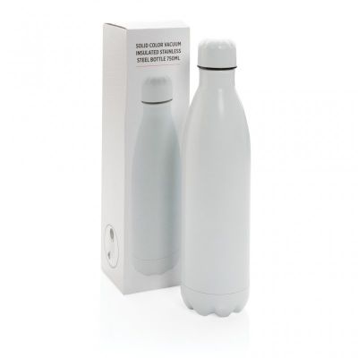 Solid colour vacuum stainless steel bottle 750ml