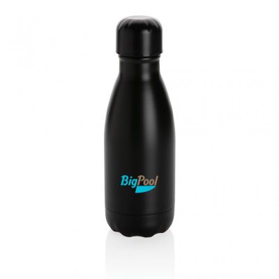 Solid colour vacuum stainless steel bottle 260ml