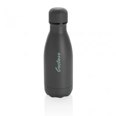 Solid colour vacuum stainless steel bottle 260ml