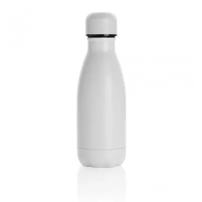 Solid colour vacuum stainless steel bottle 260ml