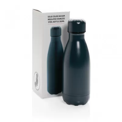 Solid colour vacuum stainless steel bottle 260ml