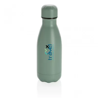 Solid colour vacuum stainless steel bottle 260ml