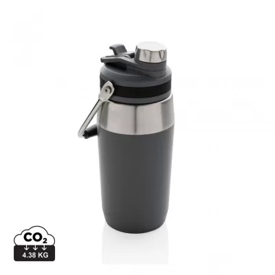 Vacuum stainless steel dual function lid bottle 500ml