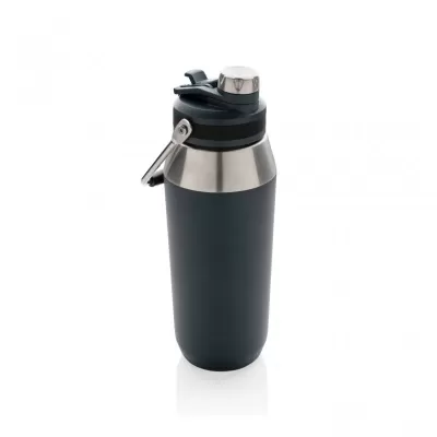 Vacuum stainless steel dual function lid bottle 1L