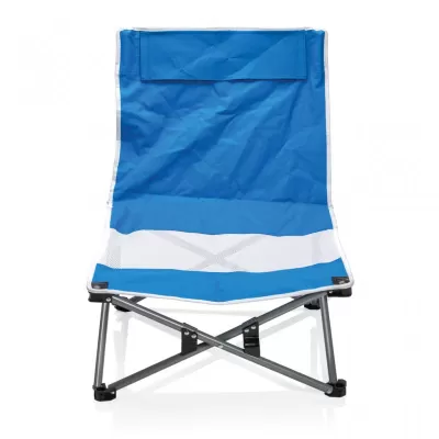 Foldable beach chair in pouch