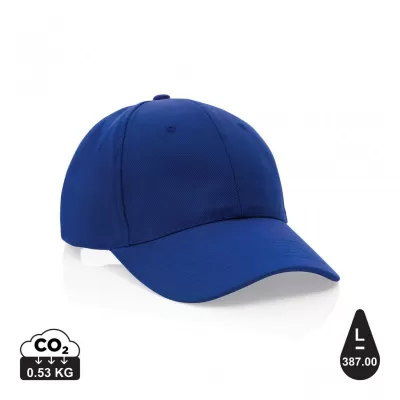 Impact 6 panel 280gr Recycled cotton cap with AWARE™ tracer