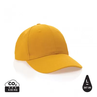 Impact 6 panel 280gr Recycled cotton cap with AWARE™ tracer