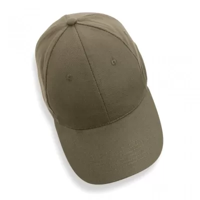 Impact 6 panel 280gr Recycled cotton cap with AWARE™ tracer