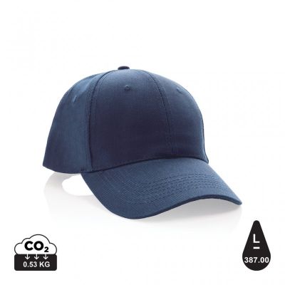 Impact 6 panel 280gr Recycled cotton cap with AWARE™ tracer