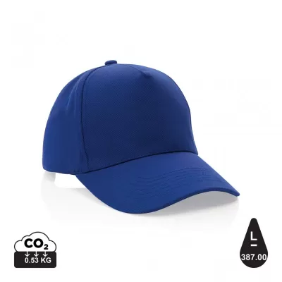 Impact 5panel 280gr Recycled cotton cap with AWARE™ tracer