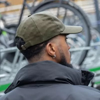 Impact 5panel 280gr Recycled cotton cap with AWARE™ tracer