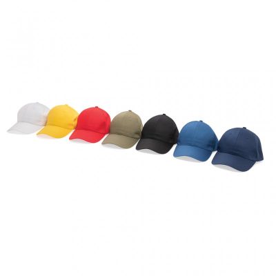 Impact 6 panel 190gr Recycled cotton cap with AWARE™ tracer