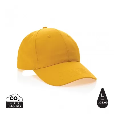 Impact 6 panel 190gr Recycled cotton cap with AWARE™ tracer