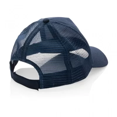 Impact AWARE™ Brushed rcotton 5 panel trucker cap 190gr