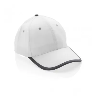 Impact AWARE™ Brushed rcotton 6 panel contrast cap 280gr