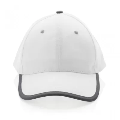 Impact AWARE™ Brushed rcotton 6 panel contrast cap 280gr