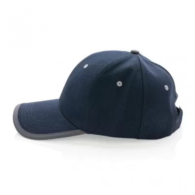 Impact AWARE™ Brushed rcotton 6 panel contrast cap 280gr