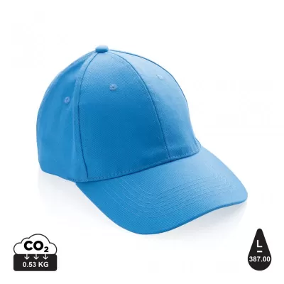 Impact 6 panel 280gr Recycled cotton cap with AWARE™ tracer