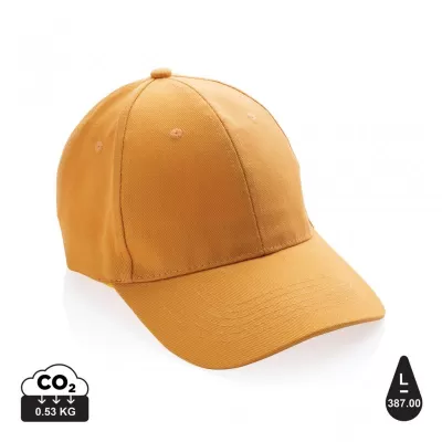 Impact 6 panel 280gr Recycled cotton cap with AWARE™ tracer