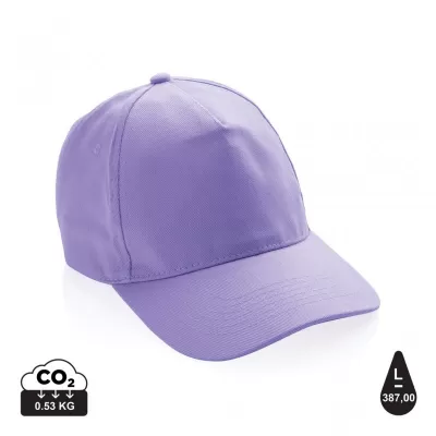 Impact 5panel 280gr Recycled cotton cap with AWARE™ tracer