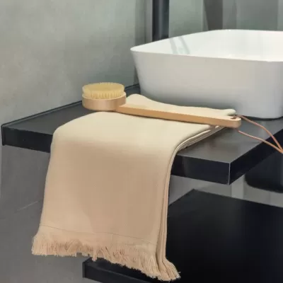 Ukiyo Keiko AWARE™ solid hammam towel 100x180cm