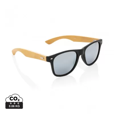 Bamboo and RCS recycled plastic sunglasses