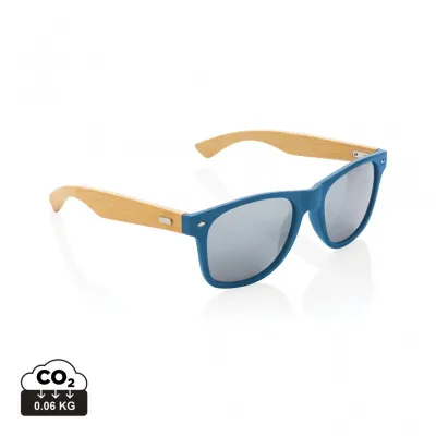 Bamboo and RCS recycled plastic sunglasses