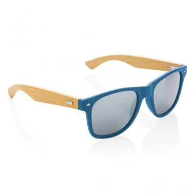 Bamboo and RCS recycled plastic sunglasses