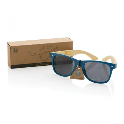 Bamboo and RCS recycled plastic sunglasses