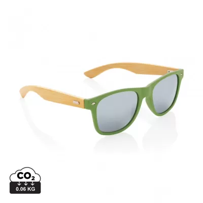 Bamboo and RCS recycled plastic sunglasses