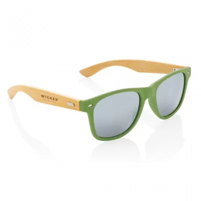 Bamboo and RCS recycled plastic sunglasses