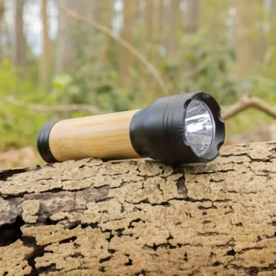 Lucid 1W RCS certified recycled plastic & bamboo torch