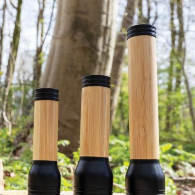 Lucid 1W RCS certified recycled plastic & bamboo torch