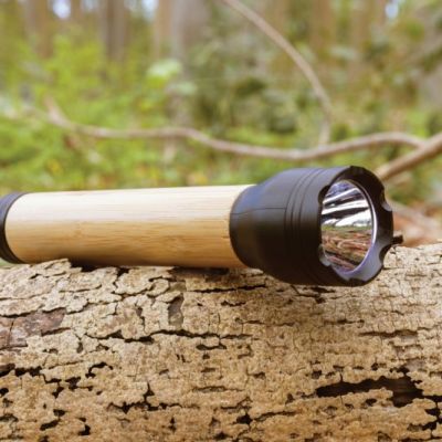 Lucid 5W RCS certified recycled plastic & bamboo torch