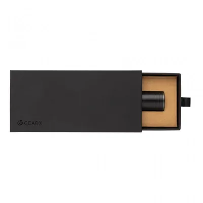 Gear X RCS recycled aluminium USB-rechargeable torch
